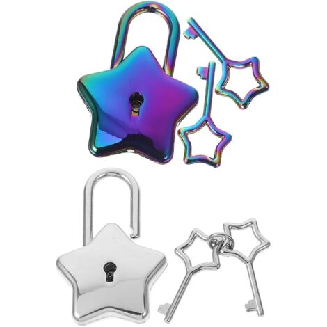 de 2 petits cadenas m talliques avec cl portables pour