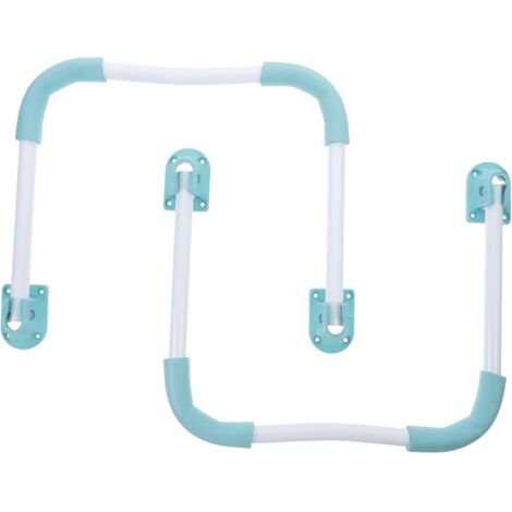 de 2 pieds de table pliables en fer extensibles et pratiques