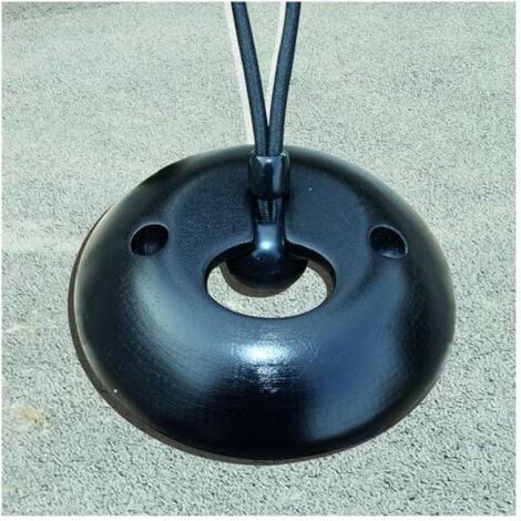 de 2 supports élastique à poser - Noir - Noir