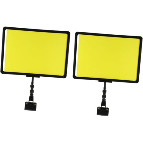 De 2 tiquettes De Prix Effa ables A4 Clips Tableau