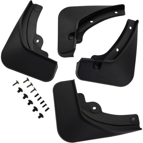 de 4 bavettes garde boue robustes pour Ioniq 5 2020 Noir