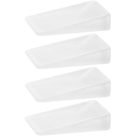 de 4 cales de nivellement souples et transparentes pour