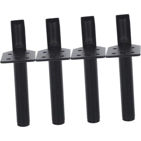 de 4 pieds de meuble lavabo noirs pour salle de bain salon
