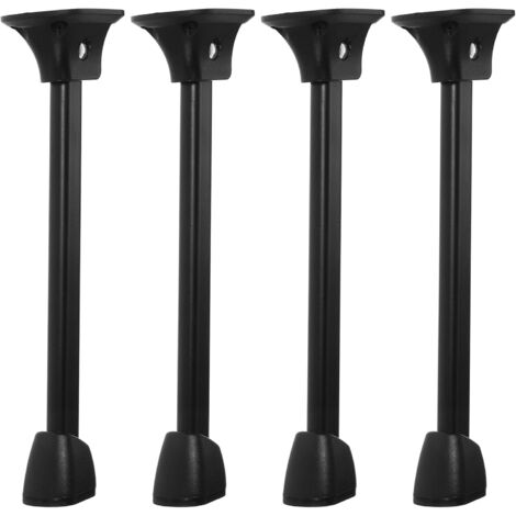 de 4 pieds de table pliants robustes en fer de type pingle
