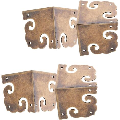 de 4 protections d angle en laiton vintage querres d