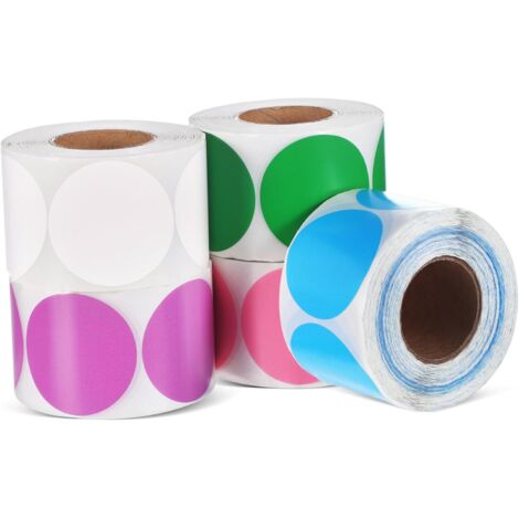 De 5 Rouleaux D Autocollants Pour Imprimante Thermique