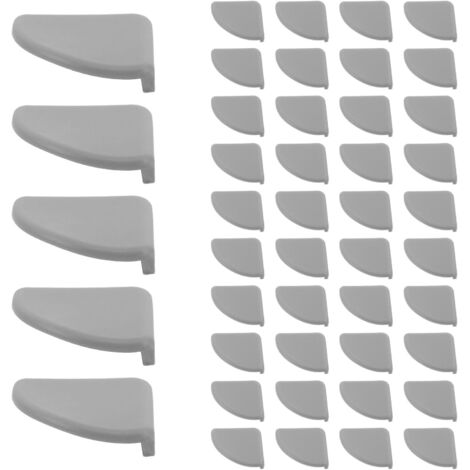 de 50 protections d angle en silicone gris anti collision