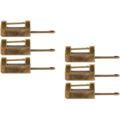 de 6 cadenas en alliage style r tro cadenas pour meubles