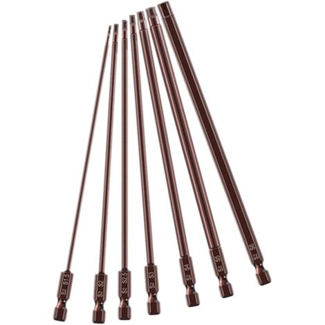 de 7 embouts hexagonaux magn tiques avec construction en