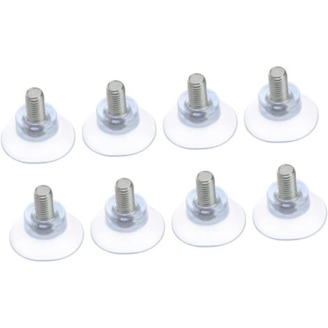de 8 ventouses antichoc en PVC pour meubles pastilles adh
