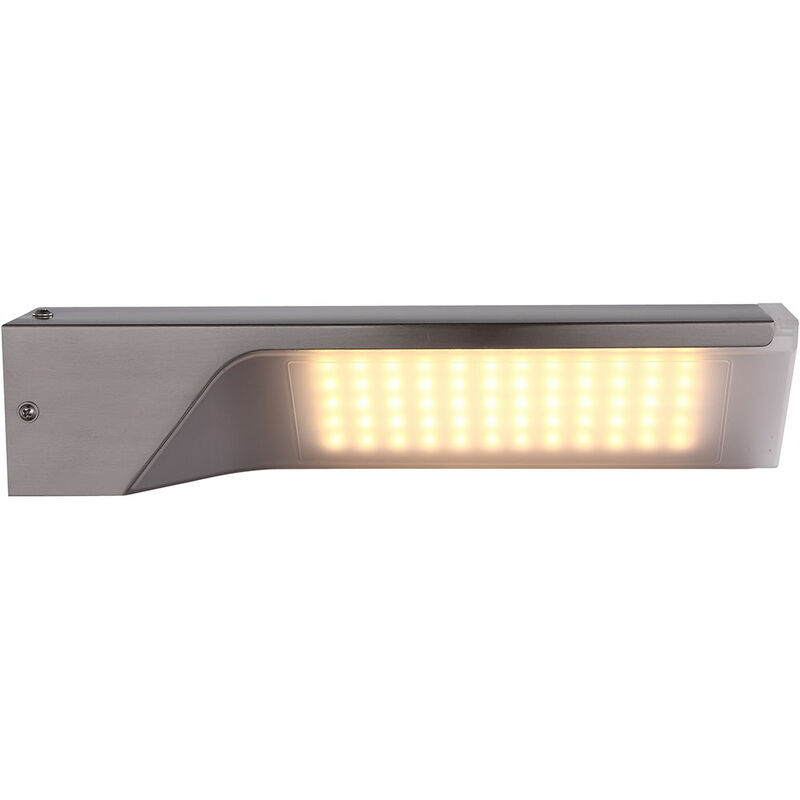 

Aplique de fachada exterior LED 11W elegante acero inoxidable IP44 Hof Globo NANGA 34030