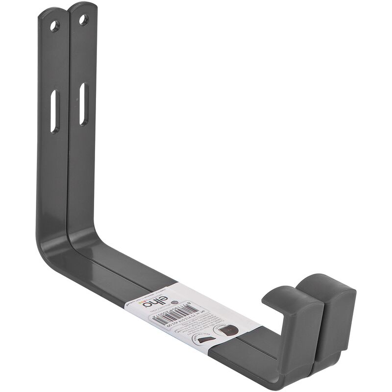 

Gancho de pared 'de Barcelona de metal de 18 cm antracita - Gris - Elho