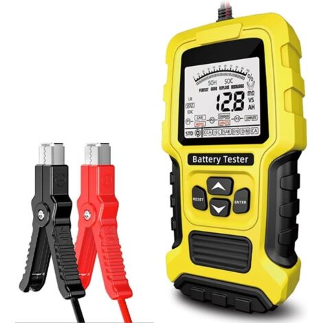 de batterie de voiture analyseur de batterie 12 V 24 V cran