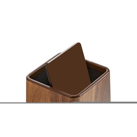 de bureau rtro avec couvercle bac de recyclage peu