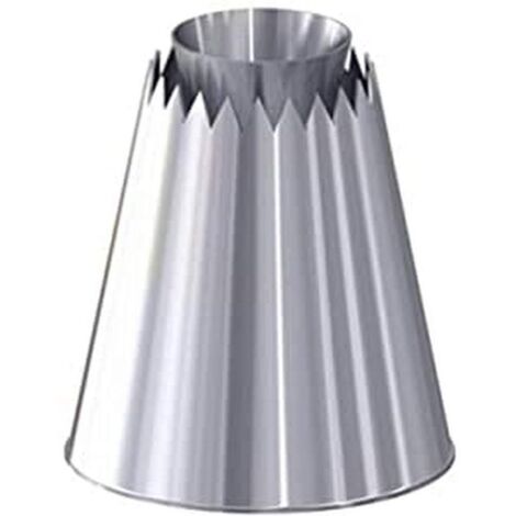 DE BUYER 2118.01 Beccuccio a Cono Uscente in Acciaio Inox 5,5 x 5,5 x 6,3 cm