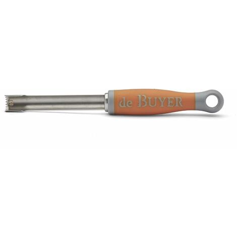 De Buyer 2612.01 Cavatorsoli universale, 13 mm, Manico color Arancio