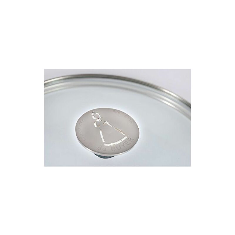 Image of 3429.24 Round Transparent pan lid - De Buyer