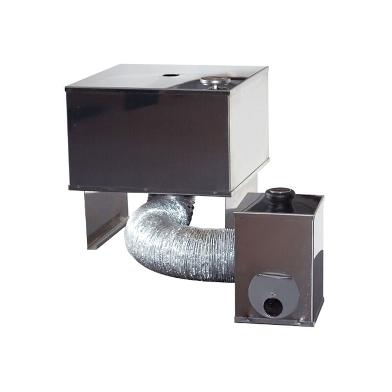 Fumoir inox 2 niveaux De Buyer 3441.00