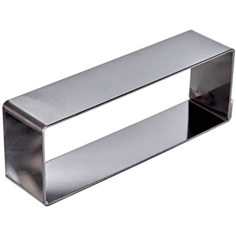 De Buyer 3943.12, Anello da cucina rettangolare, 12 x 4 cm, altezza 3 cm cm