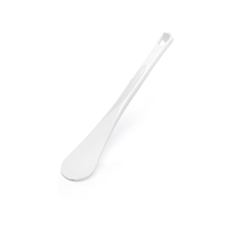 Utensile spatola in polyglass per Alte Temperature Fino a 220°C cm. 30 4745.30, Bianco, Lunghezza 30 cm - De Buyer