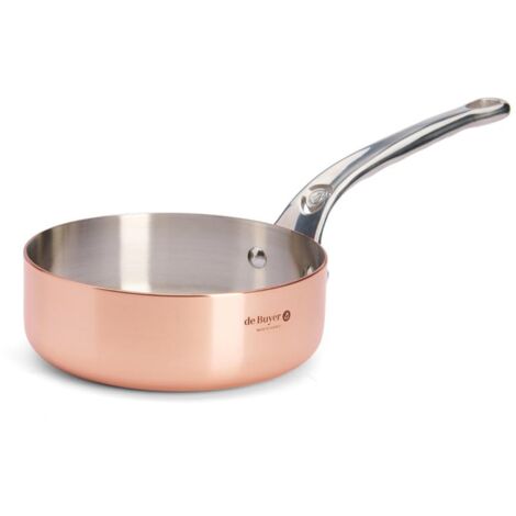 De Buyer - 6430.16 - Casseruola bassa - spessore 2 mm - 16 cm