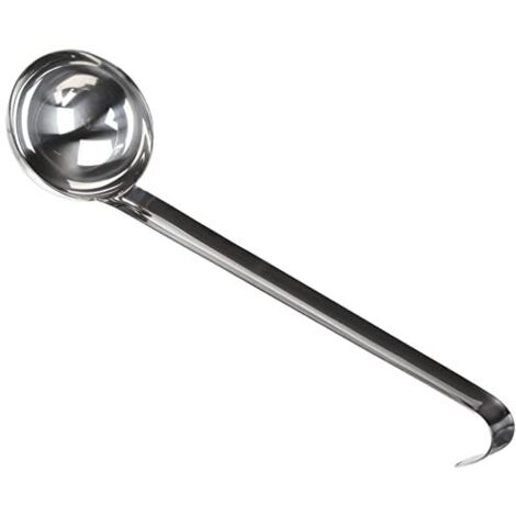 De Buyer Acciaio Inox Mestolo unipezzo, Diametro 10 cm, 3021.10, Inossidabile