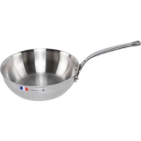 De Buyer Affinity Sauteuse Edelstahl konisch 24 cm