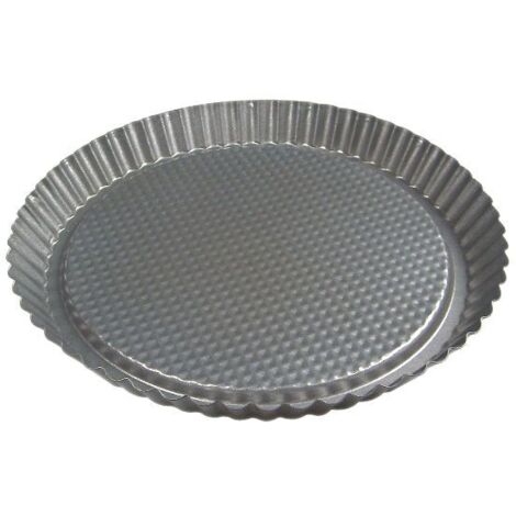 DE BUYER - MOULE TARTE FRUITS 28 CM ACIER REVETU ANTIADHERENT