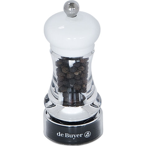 De Buyer - Moulin à épice Hip Hop 11 cm Blanc
