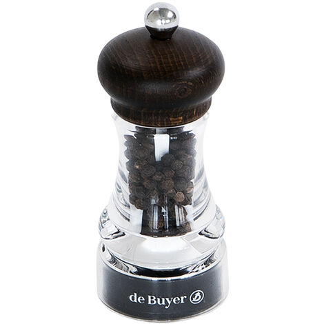 De Buyer - Moulin à épice Hip Hop 11 cm noir
