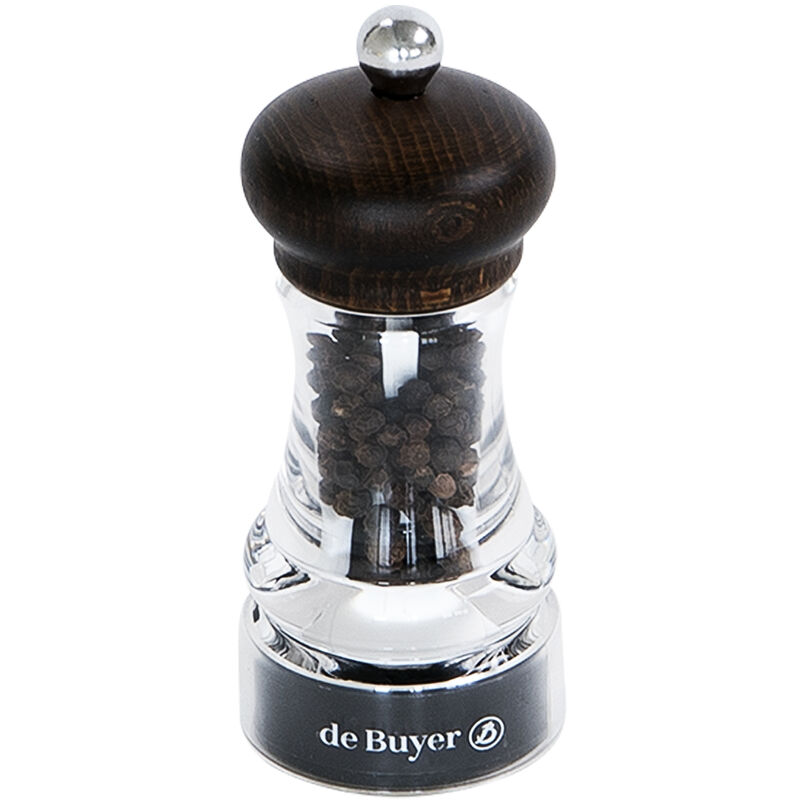 De Buyer - Moulin à épice Hip Hop 11 cm noir