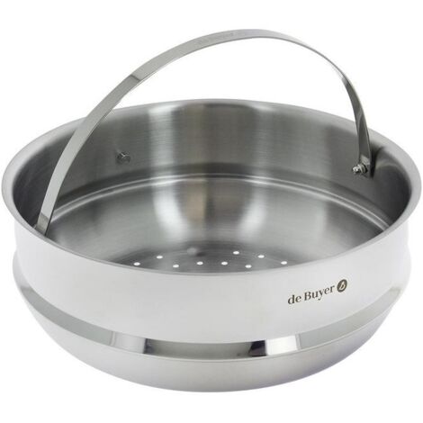 De Buyer Pentola per Cottura a Vapore 24cm