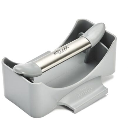 De Buyer Polvere Lunga + Carrello per VANTAGGIO, Acciaio Inossidabile, Grigio, 16.8 x 13 x 12 cm