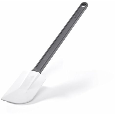 De Buyer - Spatola per alte temperature, lama in silicone, manico circa 40 cm