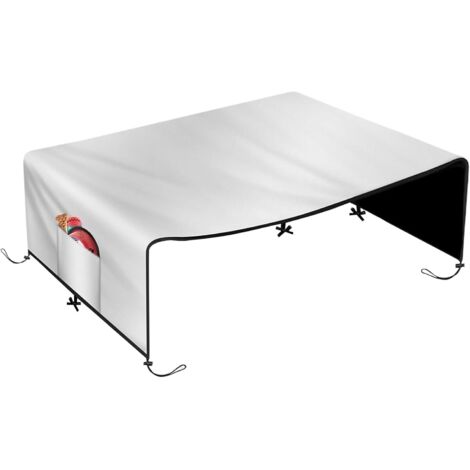 De Cage pour Chien B che d 210D Oxford pour Parc Animal