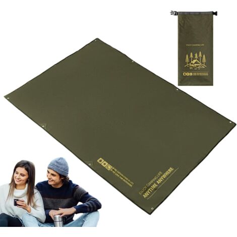 de Camping Tapis de Sol Pliable Compact Matelas de Sol de