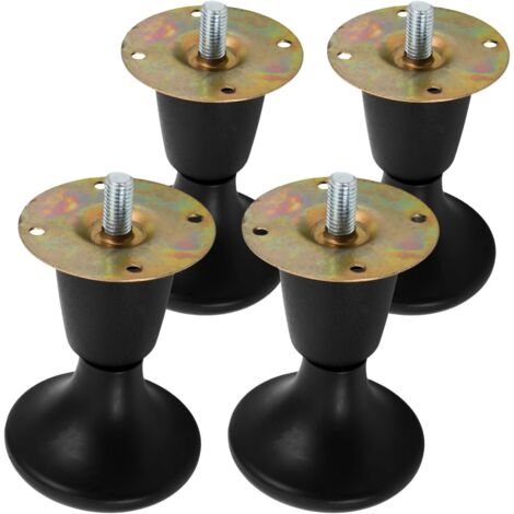 de canap noirs robustes kit de remplacement de 4 pi ces pour