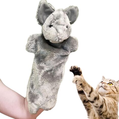 de Catch pour Chat - Marionnette Douce pour Exercice Intérieur - Doudou