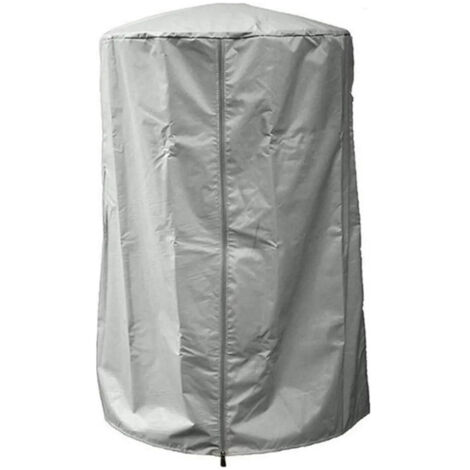 de chauffage de terrasse en tissu imperm able gris