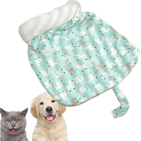 De Couchage pour Chats Sac De Couchage Apaisant en Tissu