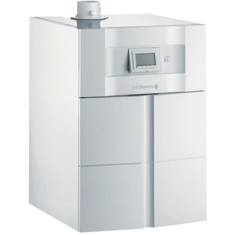 De Dietrich – Chaudière gaz à condensation 25 kW – Évacuation ventouse – Corps en inox – Efficacité énergétique A – Installation simple et compacte - EGC 25 KW DE