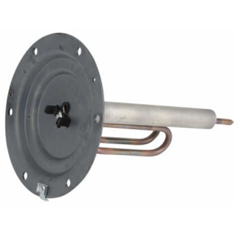 De Dietrich – Élément blindé 1200W – Anode et bride – Résistance pour chauffe-eau – Installation par professionnel recommandée