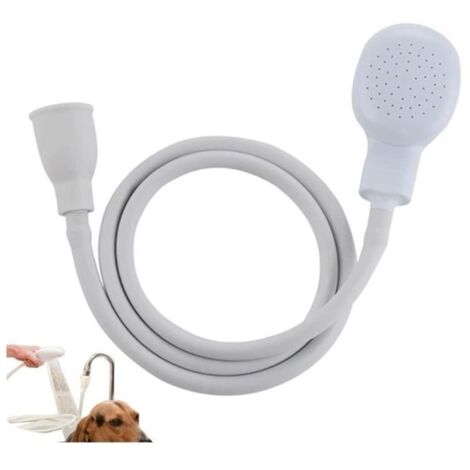 De Douche - Douchette En Plastique Avec Raccord Universel Pour Évier, Tuyau De Pulvérisation Portable Pour Animal Domestique