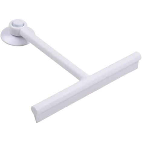 de Douche Verre Propre Grattoir Cintre Sol Fenêtre Nettoyage Eau Tenture Murale avec Poignée, B