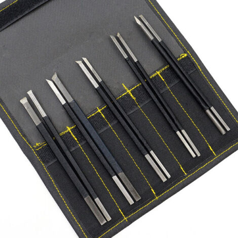 De En Acier À Haute Teneur En Carbone 10 Pièces Outils De Gravure Kit D'outils De Facile À Utiliser Magasin Pour Débutants Professionnels
