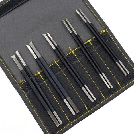 De En Acier À Haute Teneur En Carbone 10 Pièces Outils De Gravure Kit D'outils De Facile À Utiliser Magasin Pour Débutants Professionnels