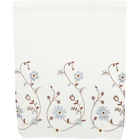 De Fentre Dcoratif Rideau Fleurs Rustique pour Petite Fentre