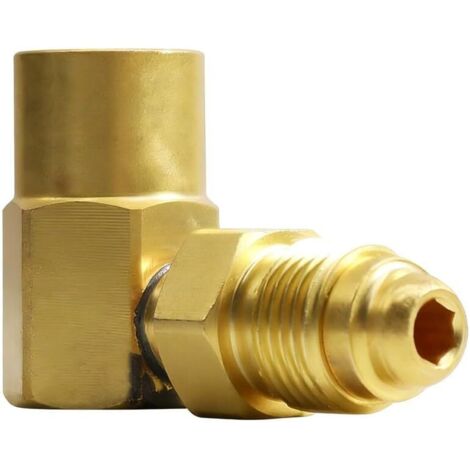 de gaz Argon Adaptateur de gaz de soudage Coude 90 degr s
