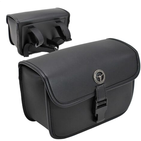 de Guidon de Moto Sac tanche en Cuir synthtique pour Fourche