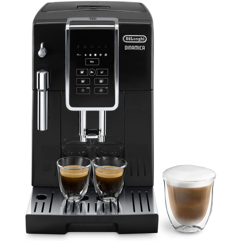 Image of Delonghi - ECAM35015.B Dinamica Macchina da Caffe' Sistema Automatico Potenza 1450 w Capacita' 1,8 Litri Display lcd Vapore Rapido LatteCrema System